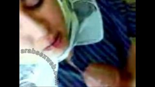 arabian hijab woman Alie eager deepthroat blowjob