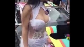 Big boobs Chinese Girl Playing Boobs
