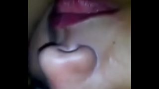 Sleeping aunty boobs