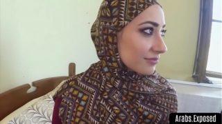 Arab beautys hairy pussy filled with cock