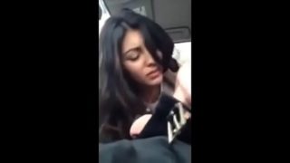 Syrian Girl sucks white mans cock