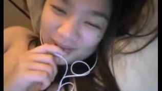 Hot chick on skype