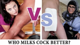 MIA KHALIFA – Showdown With Brandi Belle Part 2! Cock Milking Edition